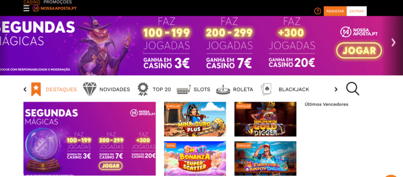 Nossa Aposta — análise do melhor casino online de 2026